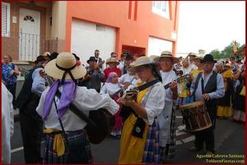 Romería popular y actos para los más pequeños en Lomo Cementerio/Agustín Cabrera y TA.